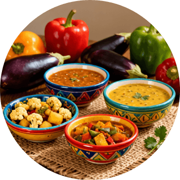 Chutneys, Pickles, Salads